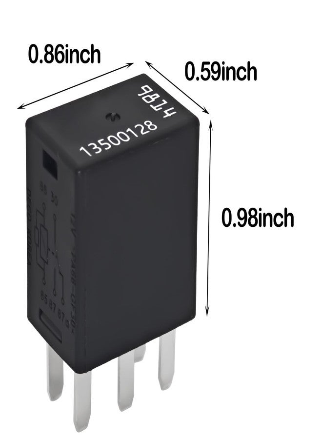 Casalytics Relay 13500128 (Pack of 4), 35A 5-Pin 12V Automotive Relay - Compatible for GM Vehicles - Image 2